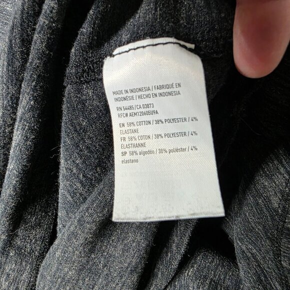 American Eagle Men's Gray Long-sleeved Tee Shirt Top Size Large - Picture 4 of 6